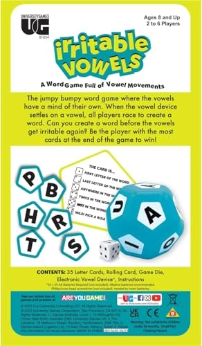 Irritable Vowels: The Jumpy Bouncy Word Game