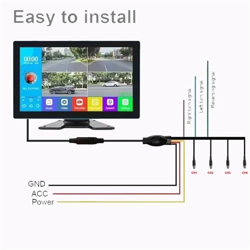 QUAD Monitor - 10.36 Inch