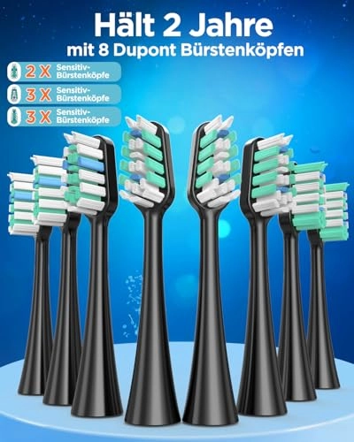 Y08U - 8 Brush Heads 120 Days Battery Life USB C