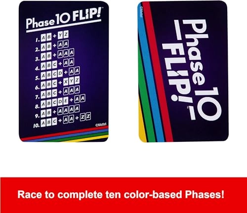 Phase 10 Flip - Card Game