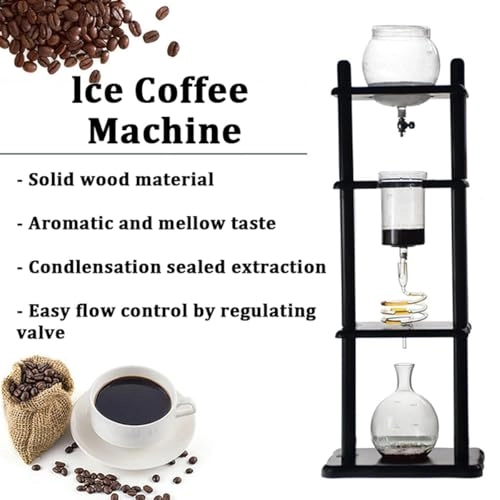 Cold Brew Drip Coffee Maker - 800ml High Borosilicate Glass