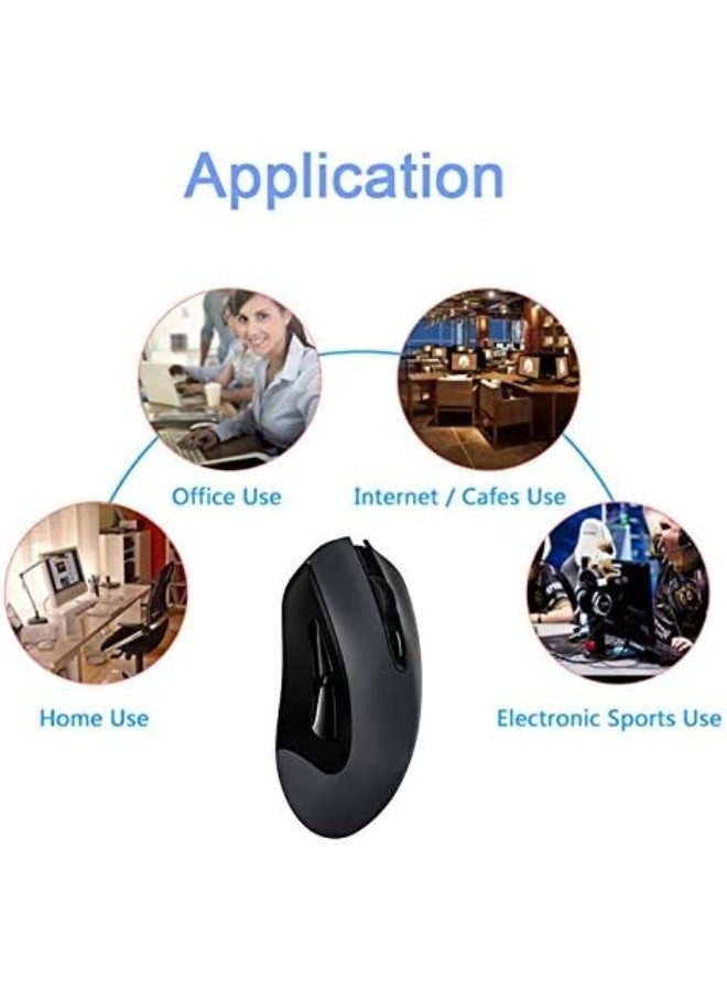 Rechargeable 2.4G Optical Mouse - Wireless