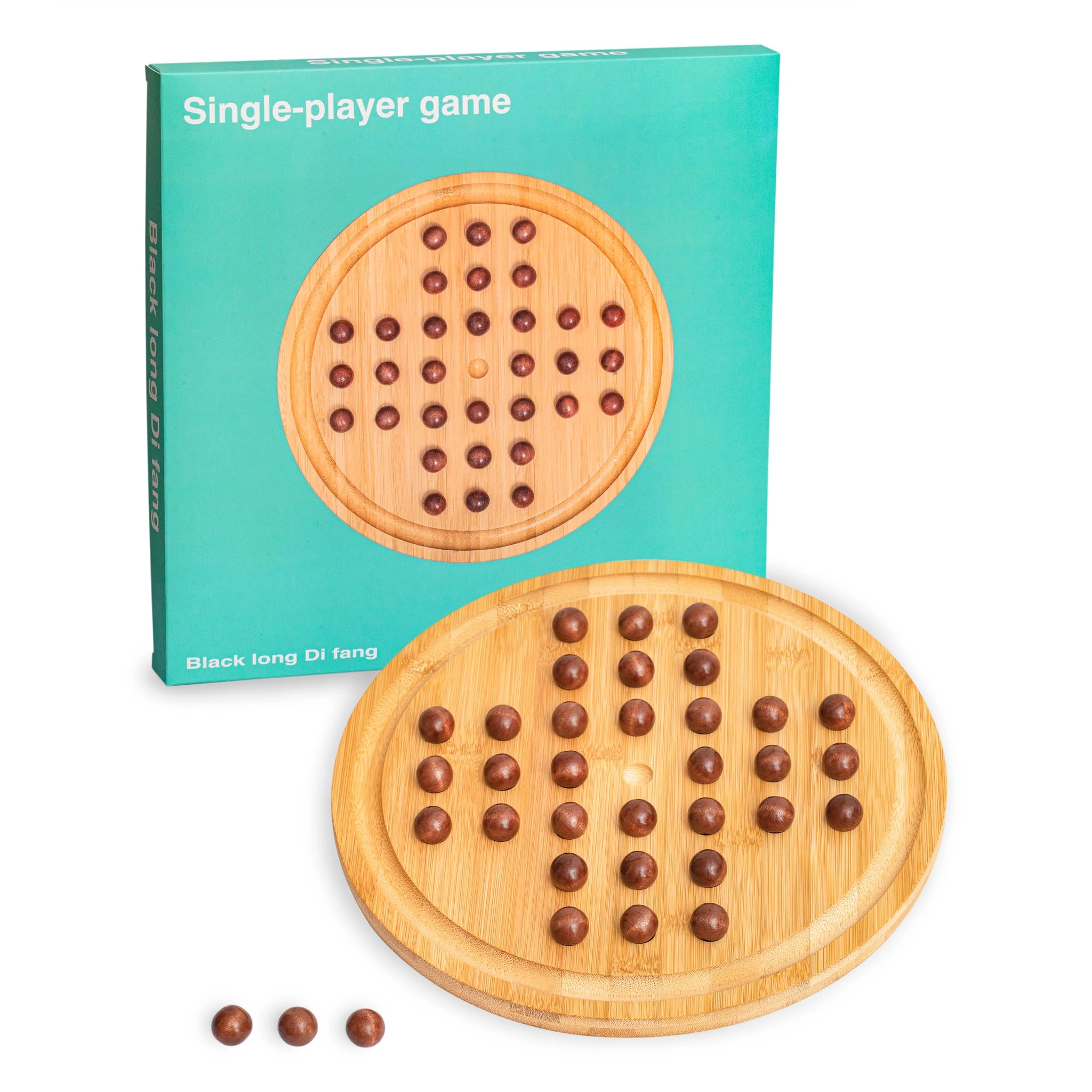 Black long Di fang Classic Single Player Strategy Puzzle (SH-DRQ0001-A) - 32 pcs