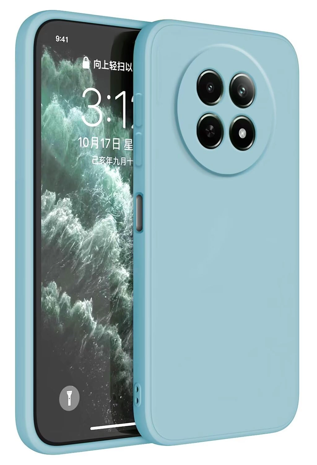 Case for Realme 12 5G / Realme 12X 5G - Silikon TPU Silicone Skin Protector
