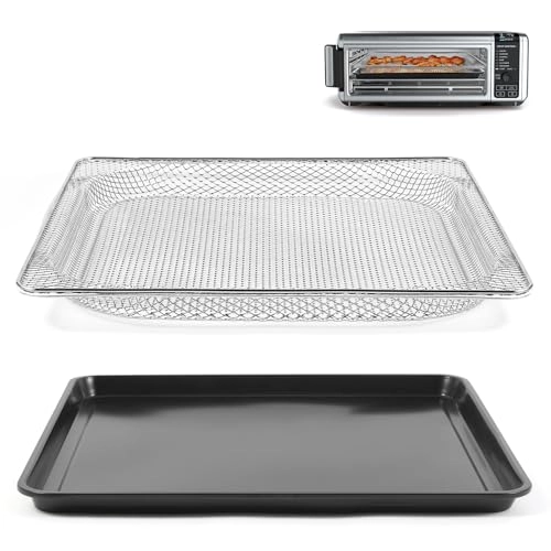 Oven Air Fryer Basket and Tray - Stainless Steel Carbon Steel