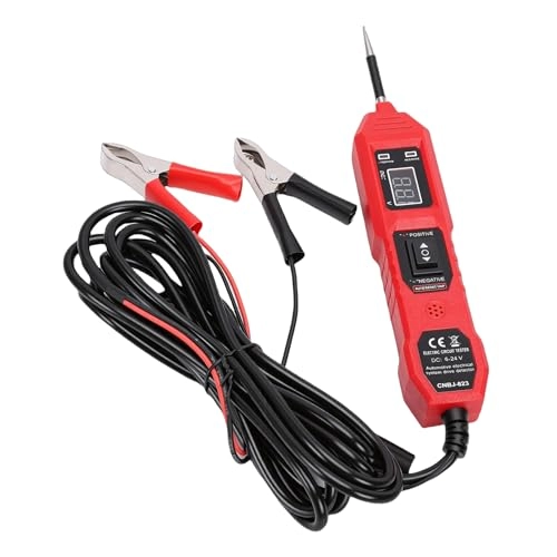 Auto Circuit Tester - Digital Display Black Wire Type