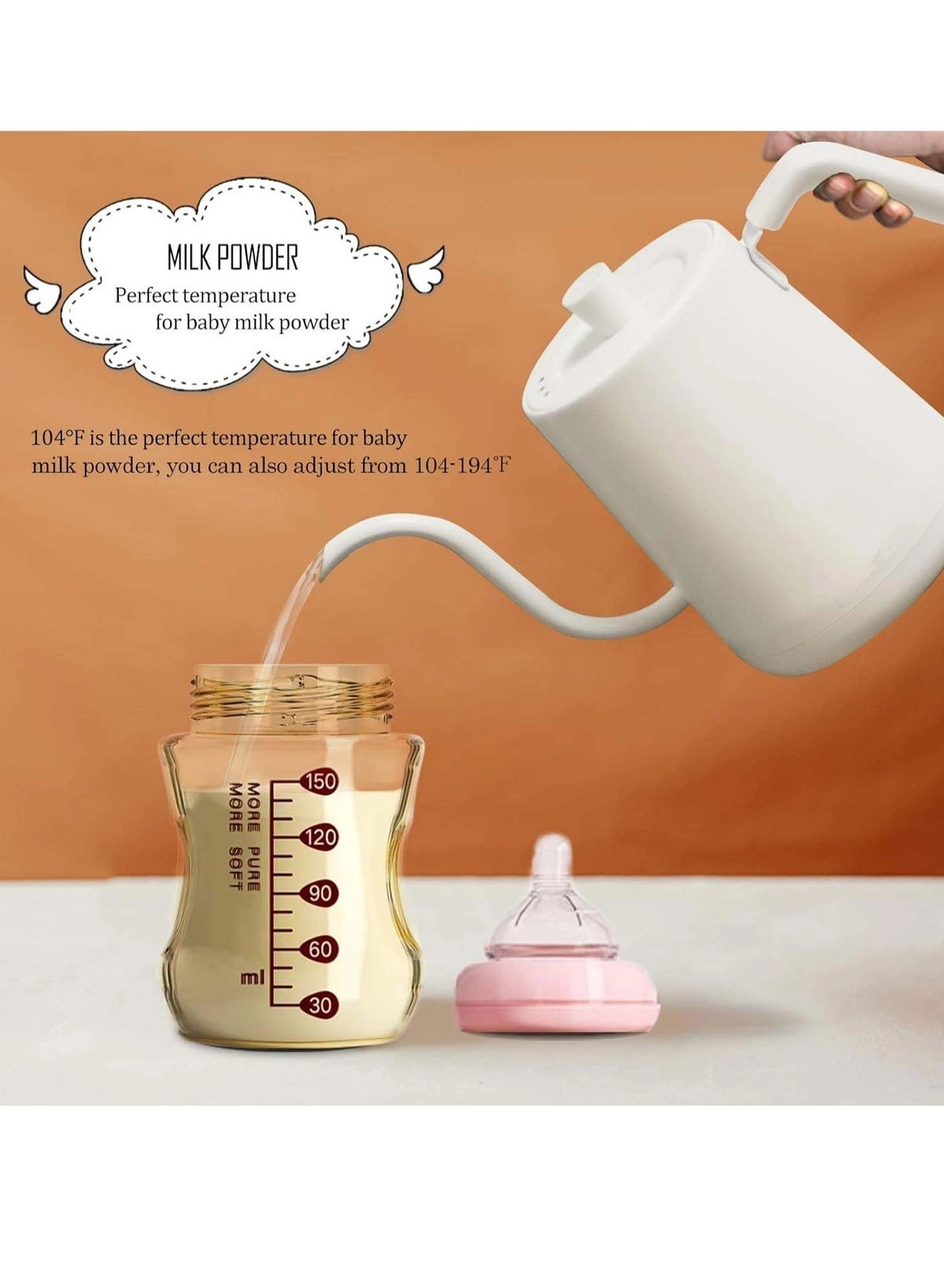 Temperature Control Electric Kettle