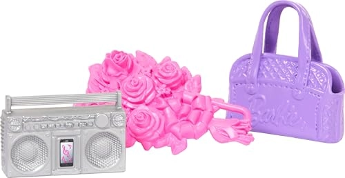 Barbie Ballet Room - 2 Dolls 9 Accessories Blonde & Brunette Ages 3+ Set