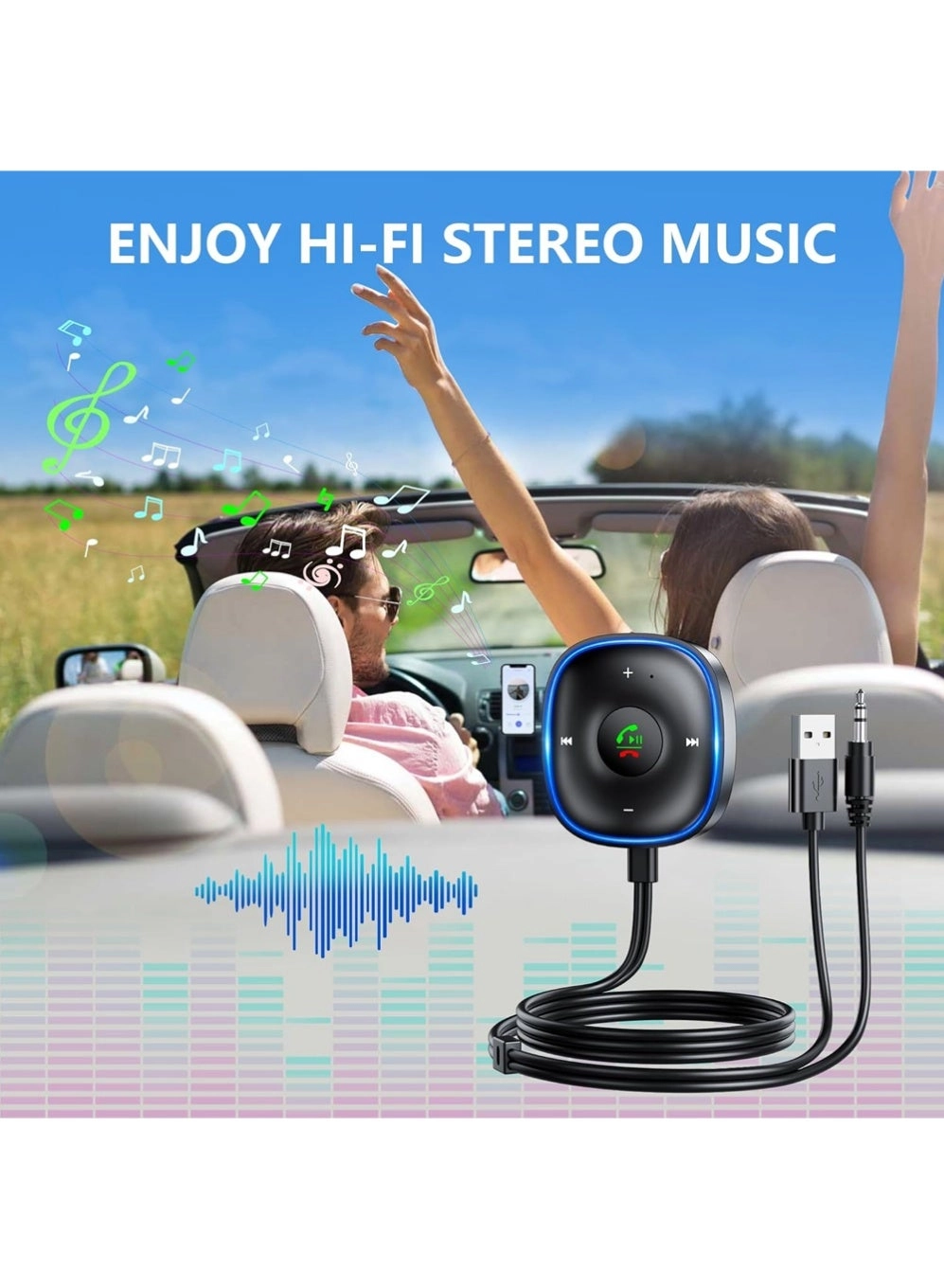 YS0332 - Bluetooth 5.3 3.5mm USB