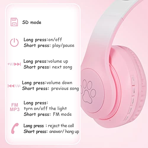 Kids Bluetooth Headphones Wireless Headphone