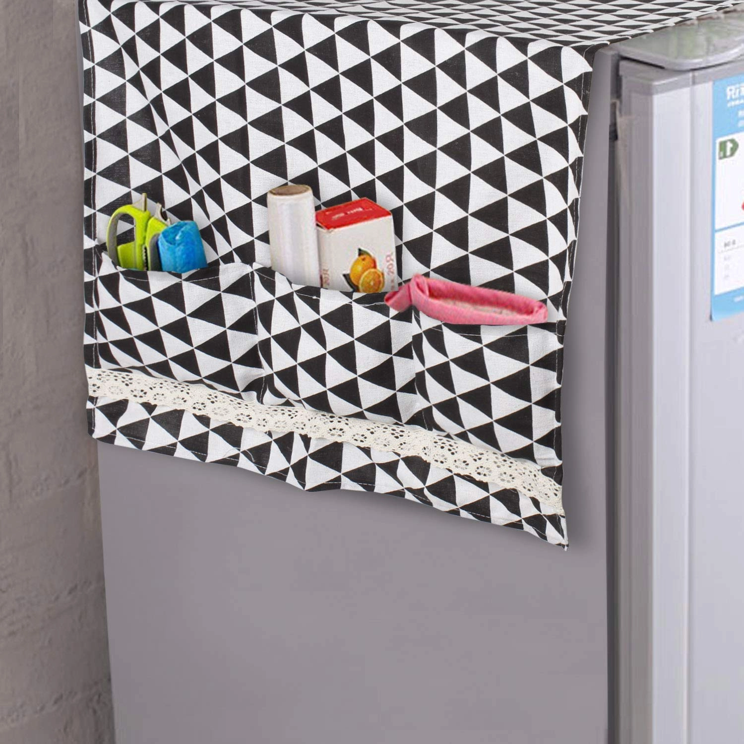 Refrigerator Cover - Cotton Green
