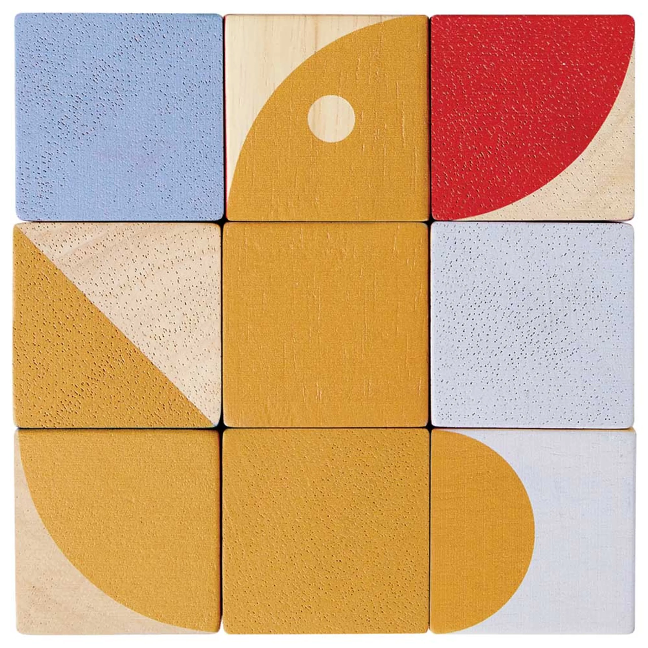 Geo Pattern Puzzle Cubes - 3 years and above