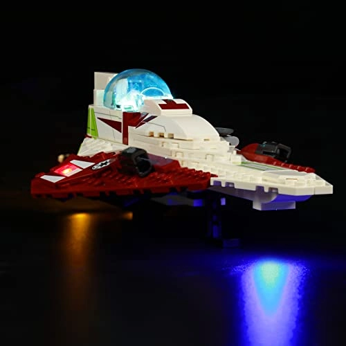 LED Light Set for LEGO 75333 Obi-Wan Kenobi's Jedi Starfighter - Copper Obi-Wan Kenobi's Jedi Starfighter 5V