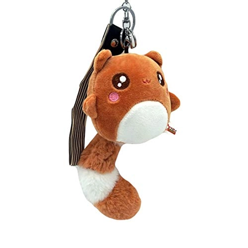 Raccoon Long Tail Plush 20 cm Key Holder