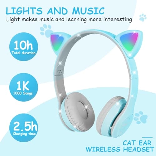 Kids Bluetooth Headphones Wireless Headphone