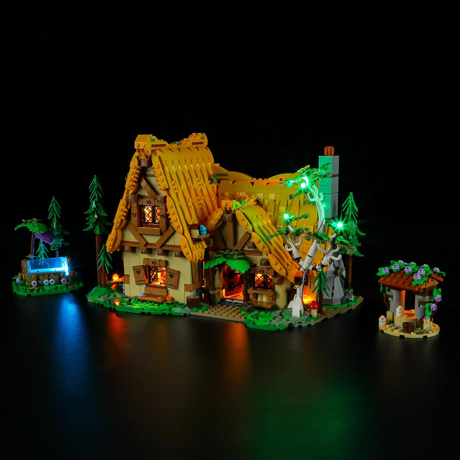 BRIKSMAX Led Lighting Kit - for LEGO Snow White and The Seven Dwarfs' Cottage 43242 Compatible with LEGO Disney Building Set