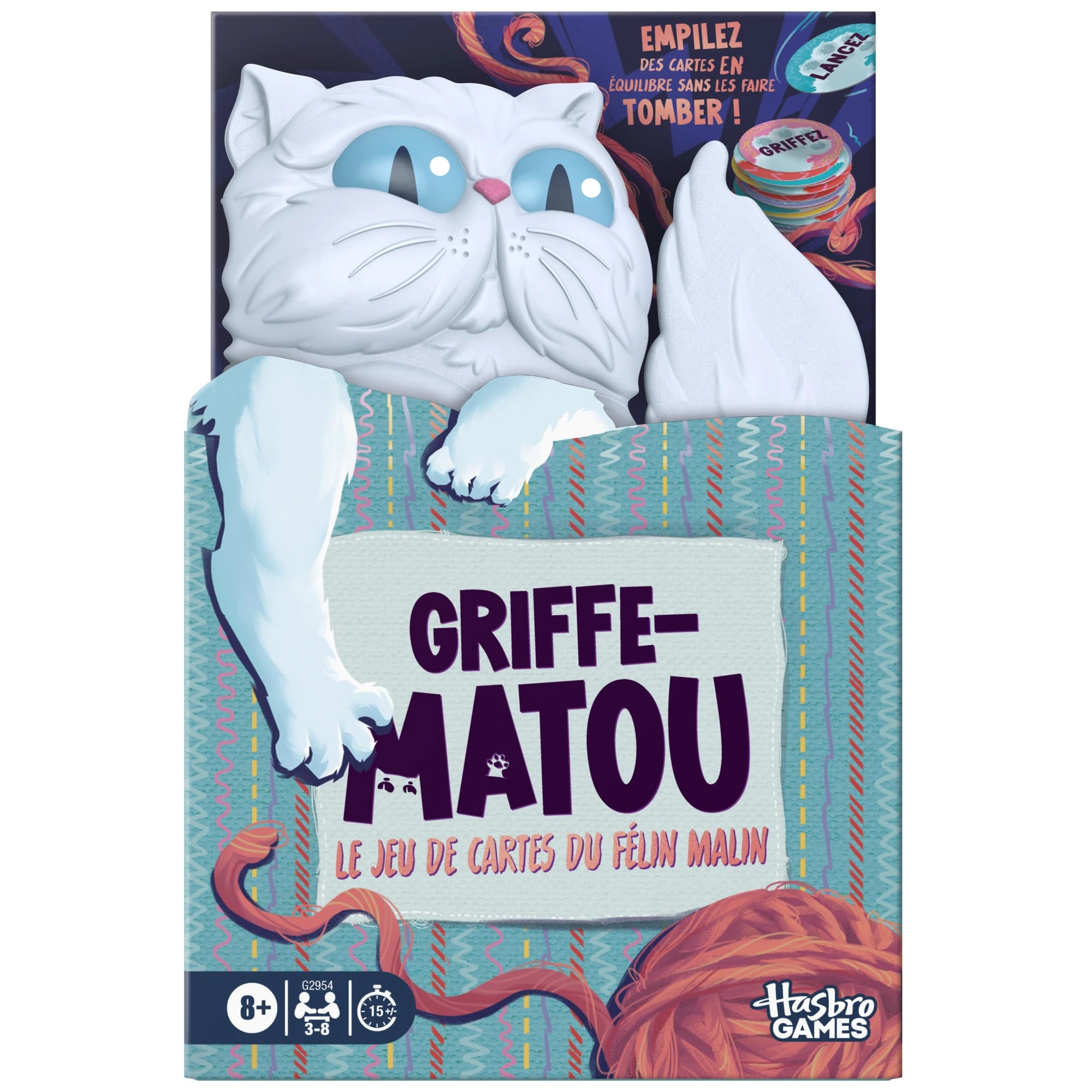 Hasbro Matou Claw: Evil Cat - Card Game (French)