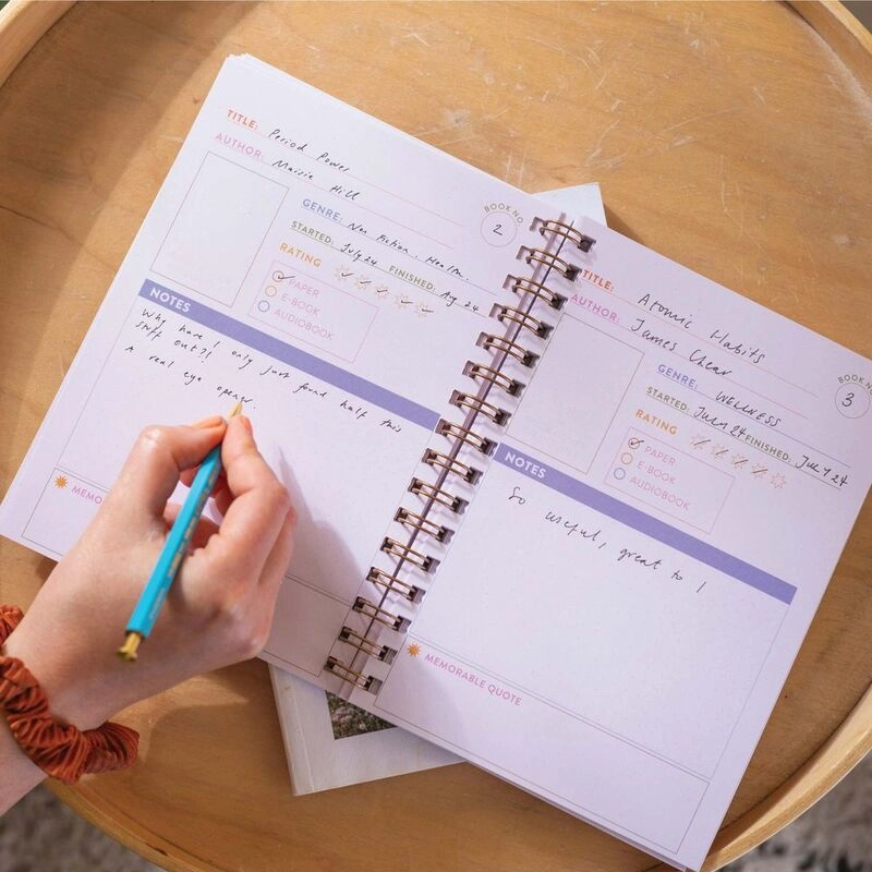 GOOD TUESDAY Deckchair Stripe Reading Journal - A5
