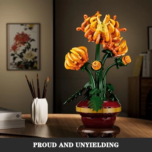 24118 Clamping Building Blocks - Chrysanthemum 417 pcs