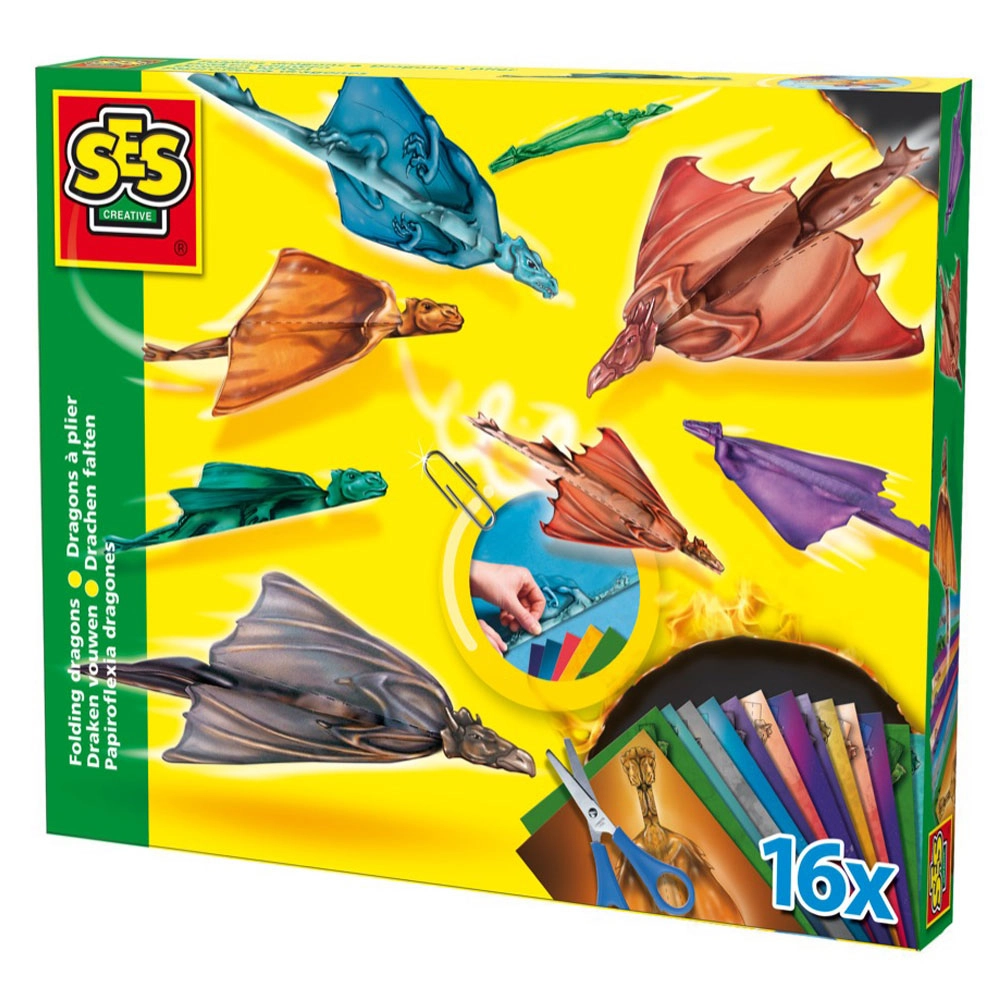 SES Creative Dragon Folding Origami Set - 16 piece(s)