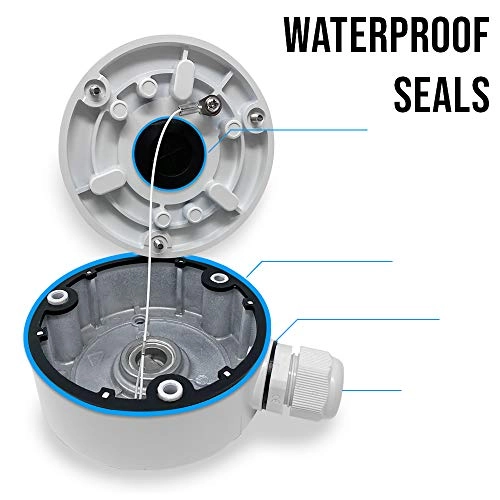 DS-1280ZJ-XS - Aluminum Bracket Junction Back Box 1 Pack