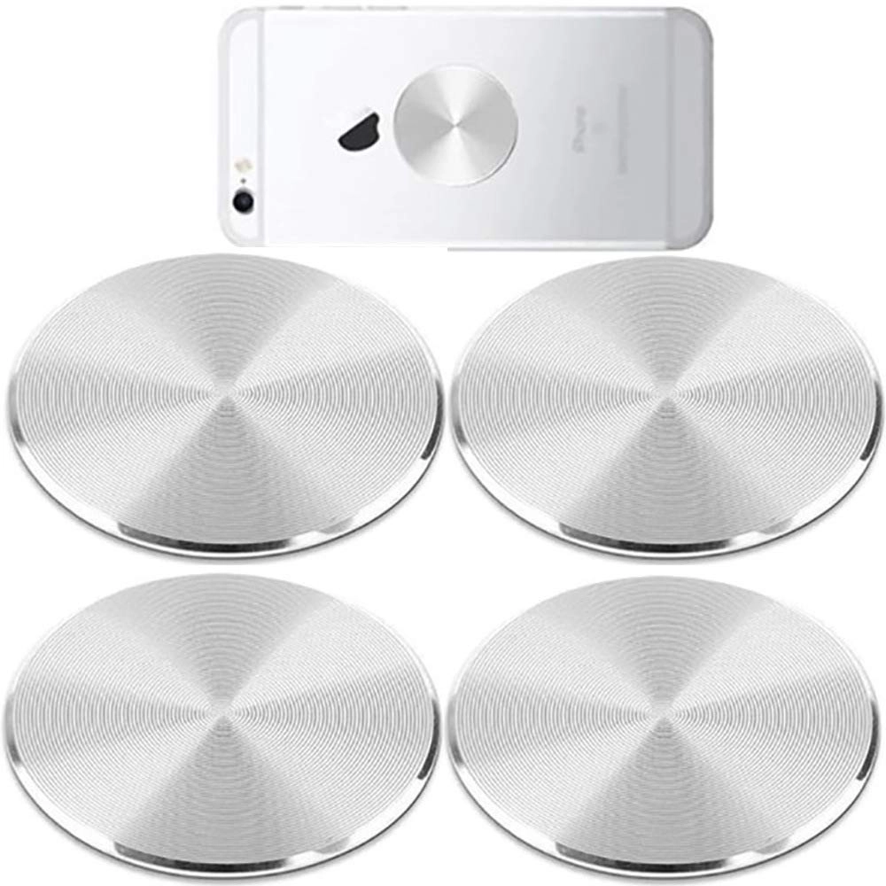 Salex Phone Metal Plates 4 Pack for Magnetic Car Mount