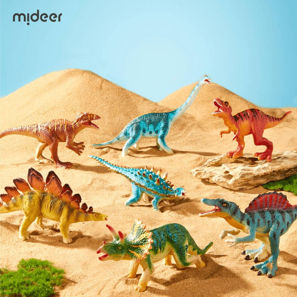 Dinosaur World Action Figures (30654455-MD3351) 8 pcs