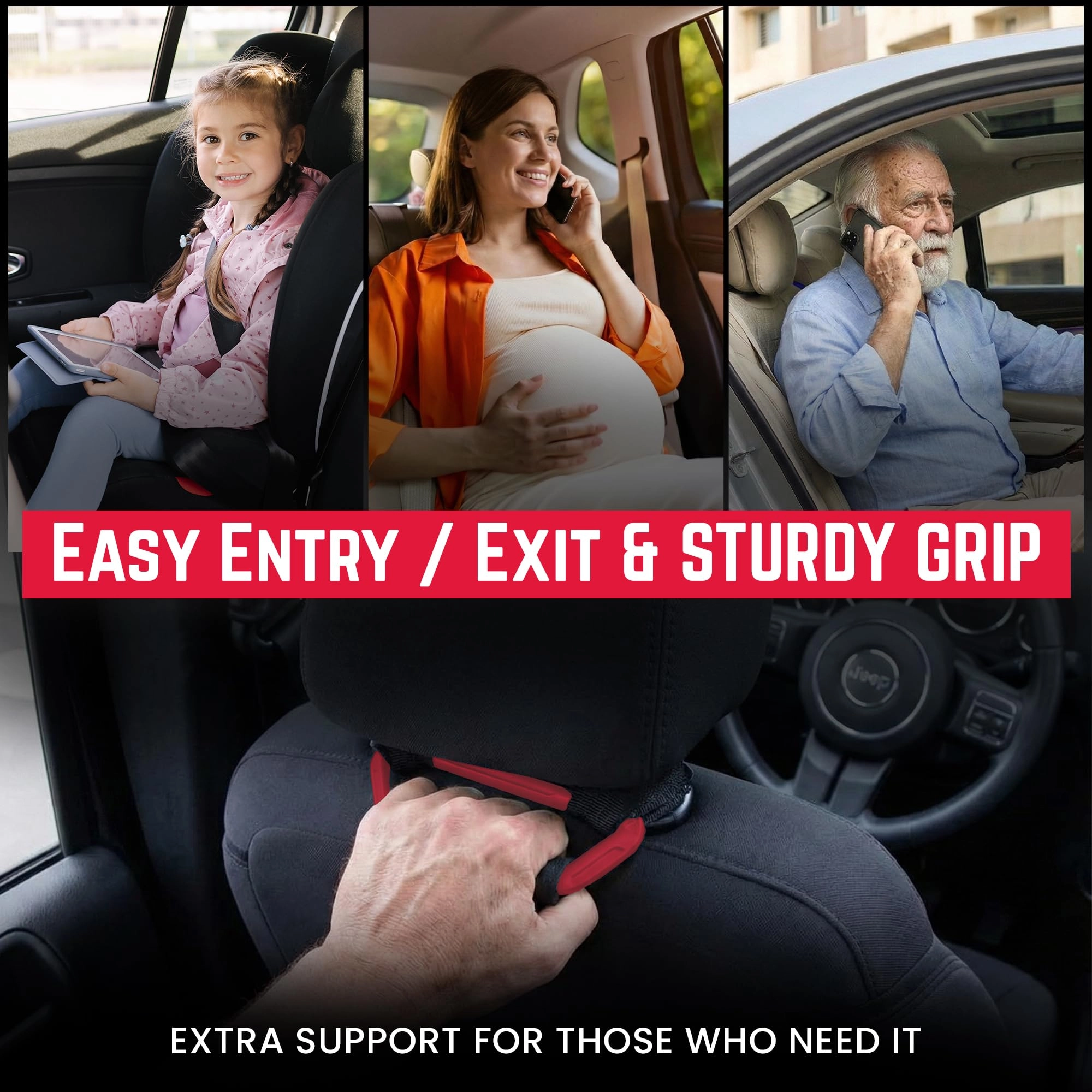 GP BackGrip Lite - 2-Pack Burgundy