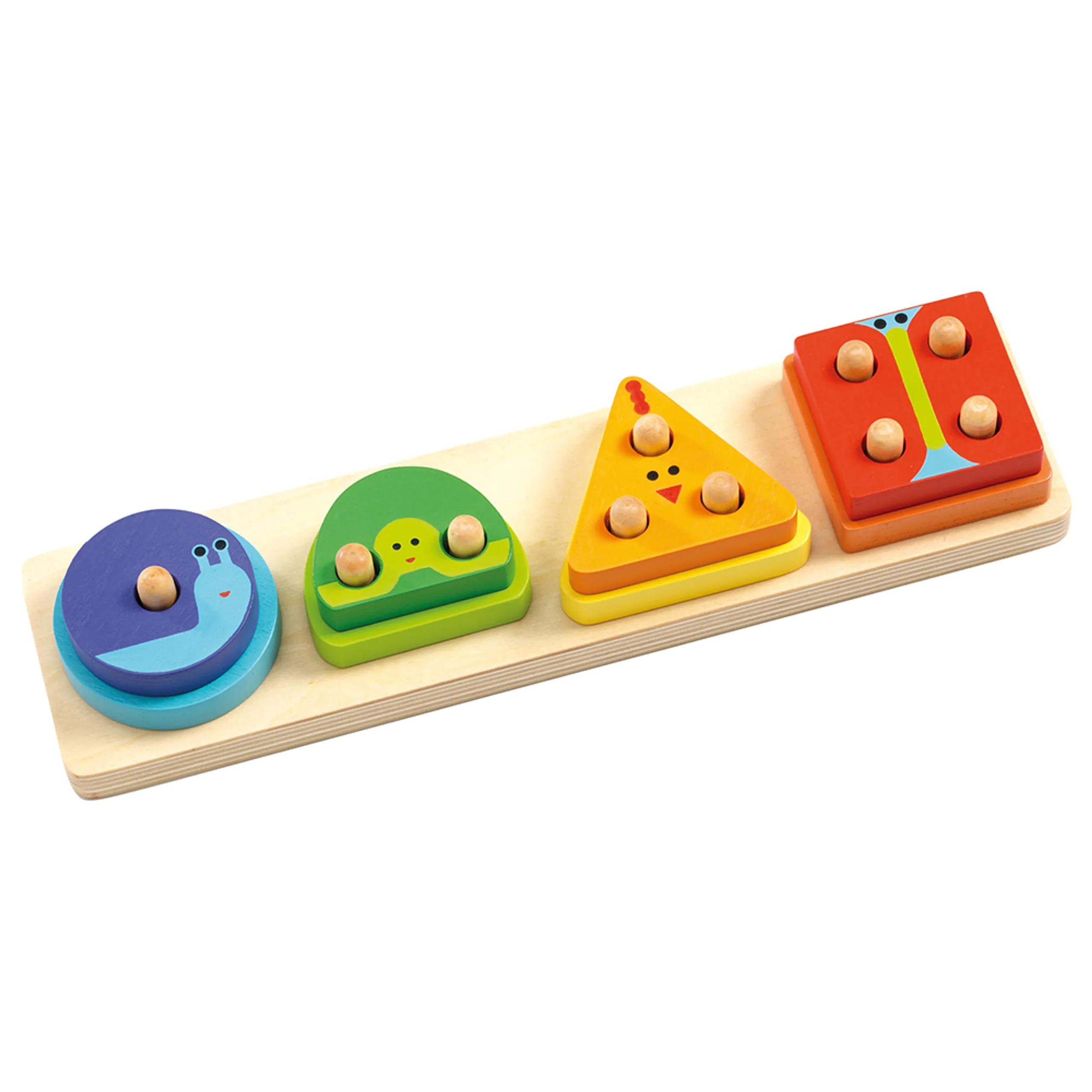 DJECO 1234 Basic - 12 months+ 8 pieces