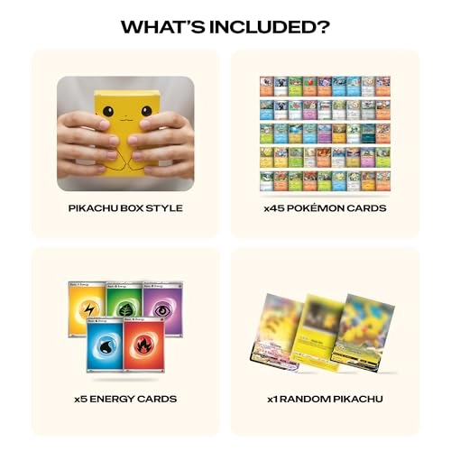 Pokemon Original Cards - English 50pcs