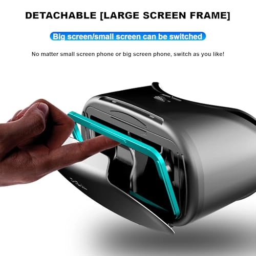 VR Goggles - 120° FOV Blue light filtering Supports 5-7in Smartphone