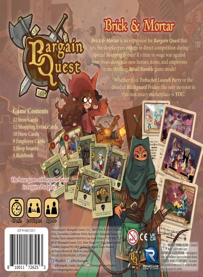 Bargain Quest: Brick & Mortar Expansion