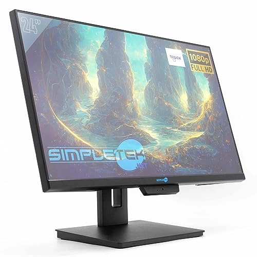 1080p 24" Touch Monitor - 8933-SIMPLETEK 23.8 Inches 1920x1080