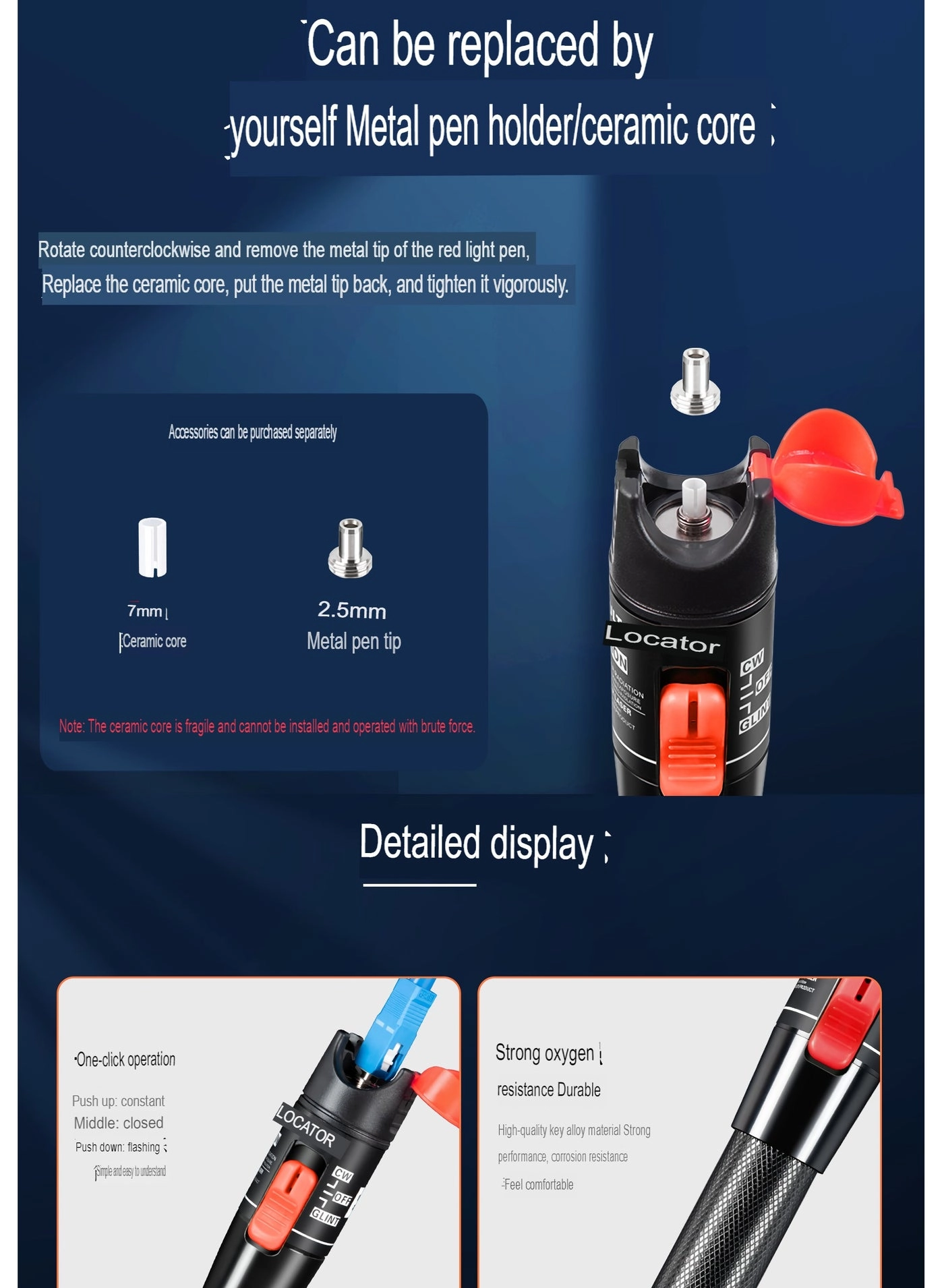 Visual Fault Locator - ST SC FC
