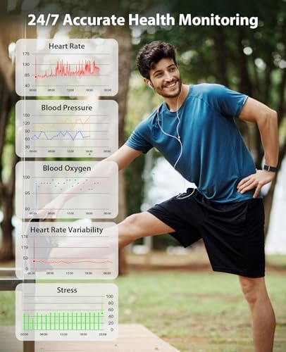 Smart Bracelet - 24H Sleep Tracker 170+ Sport Modes