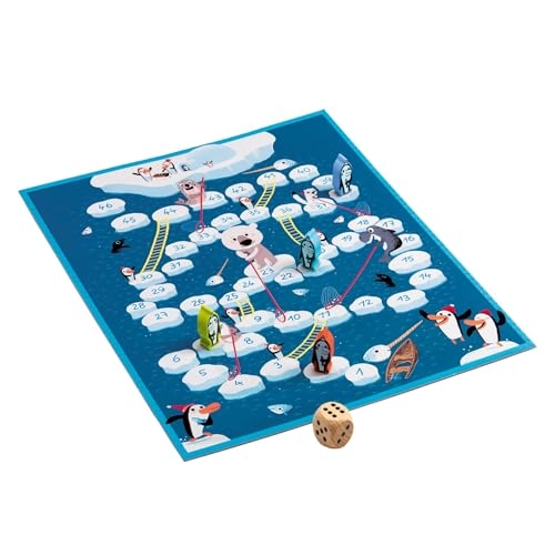 Snakes & Ladders: Polar Bear Iceberg Theme