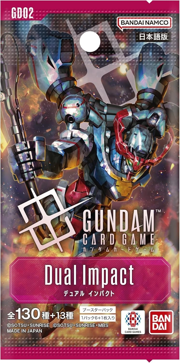 Bandai Gundam Card Game Dual Impact (GD02) - Japanese 6pcs