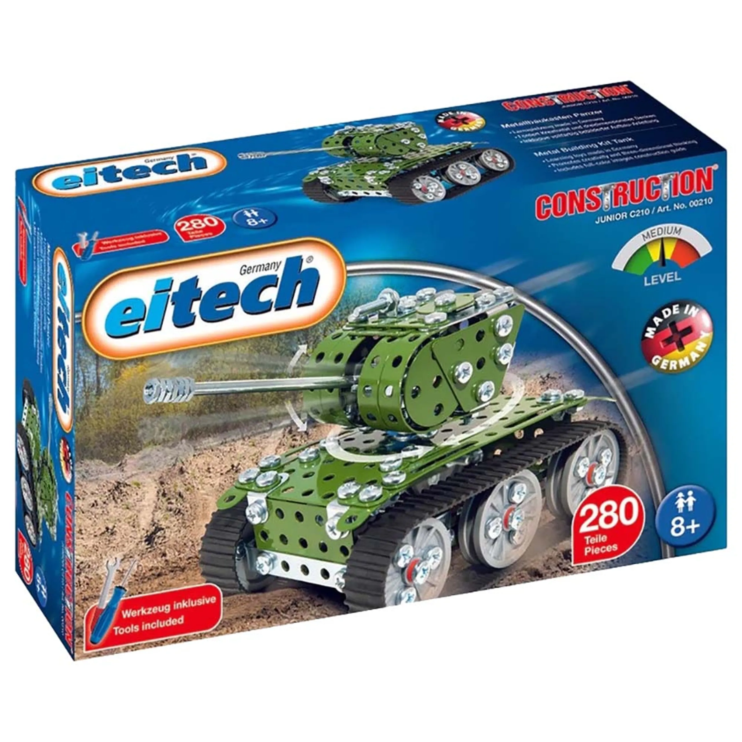 Eitech Classic Tank I - 280 pcs for ages 8+