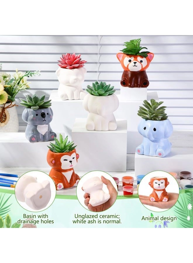 Paint Your Own Ceramic Pot - ceramic 1.91 KG 18 pcs.