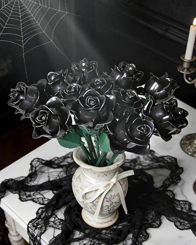 Gothic Black Rose Bouquet