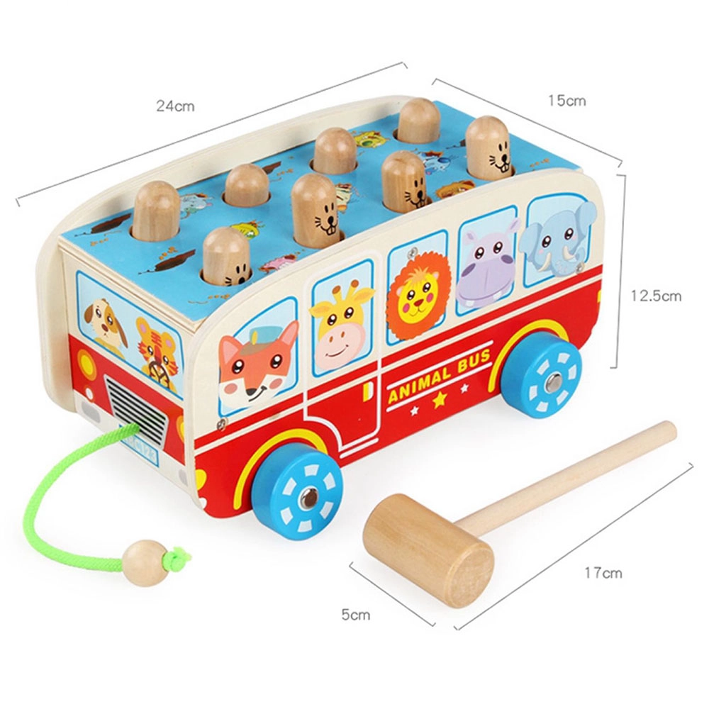 2-in-1 Animal Bus - Suitable for 3 years and above