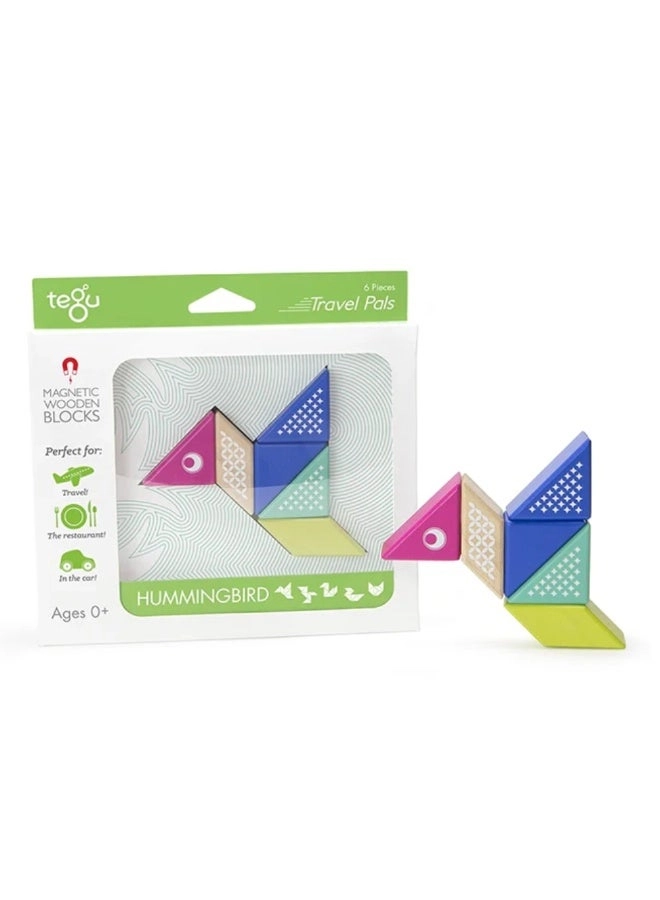TEGU Hummingbird Travel Pal - 0+ 6 pieces