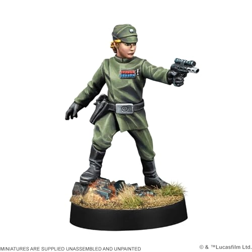 Star Wars Legion: Customizable Imperial Officer & Agent Miniatures Expansion (Multilingual)