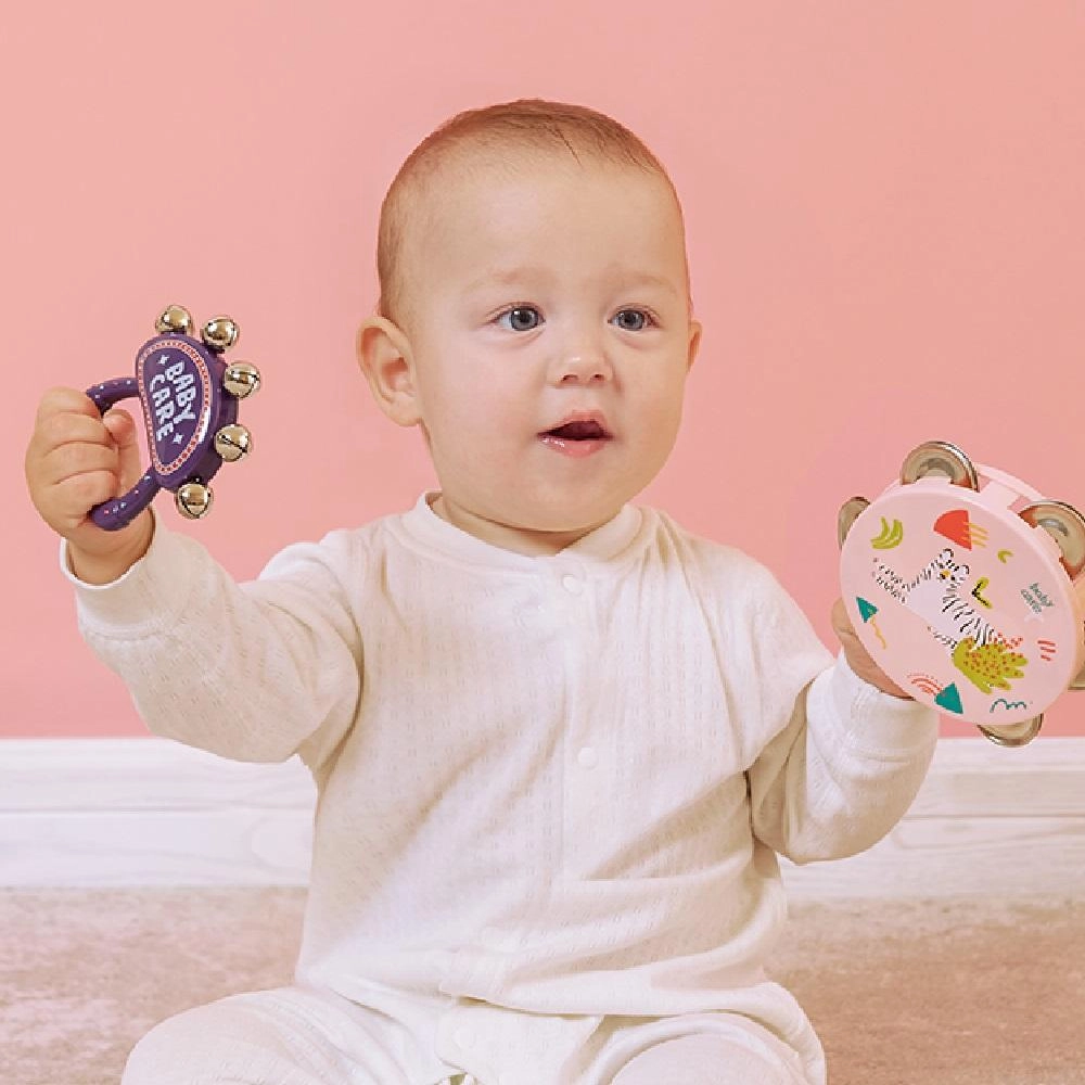 Baby Hand Grip Rattle - Suitable for 3 months & above BPA-free