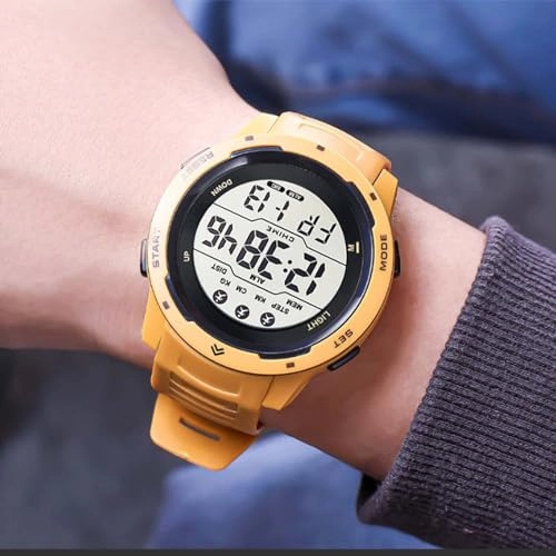Digital Sports Watch 50.49mm ABS Plastic