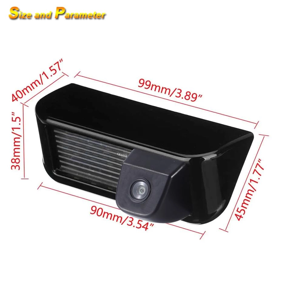 Reversing Camera - Night vision 628 x 586 pixels