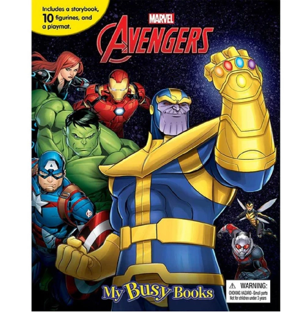 Phidal Marvel Avengers Infinity War My Busy Books - 3 +