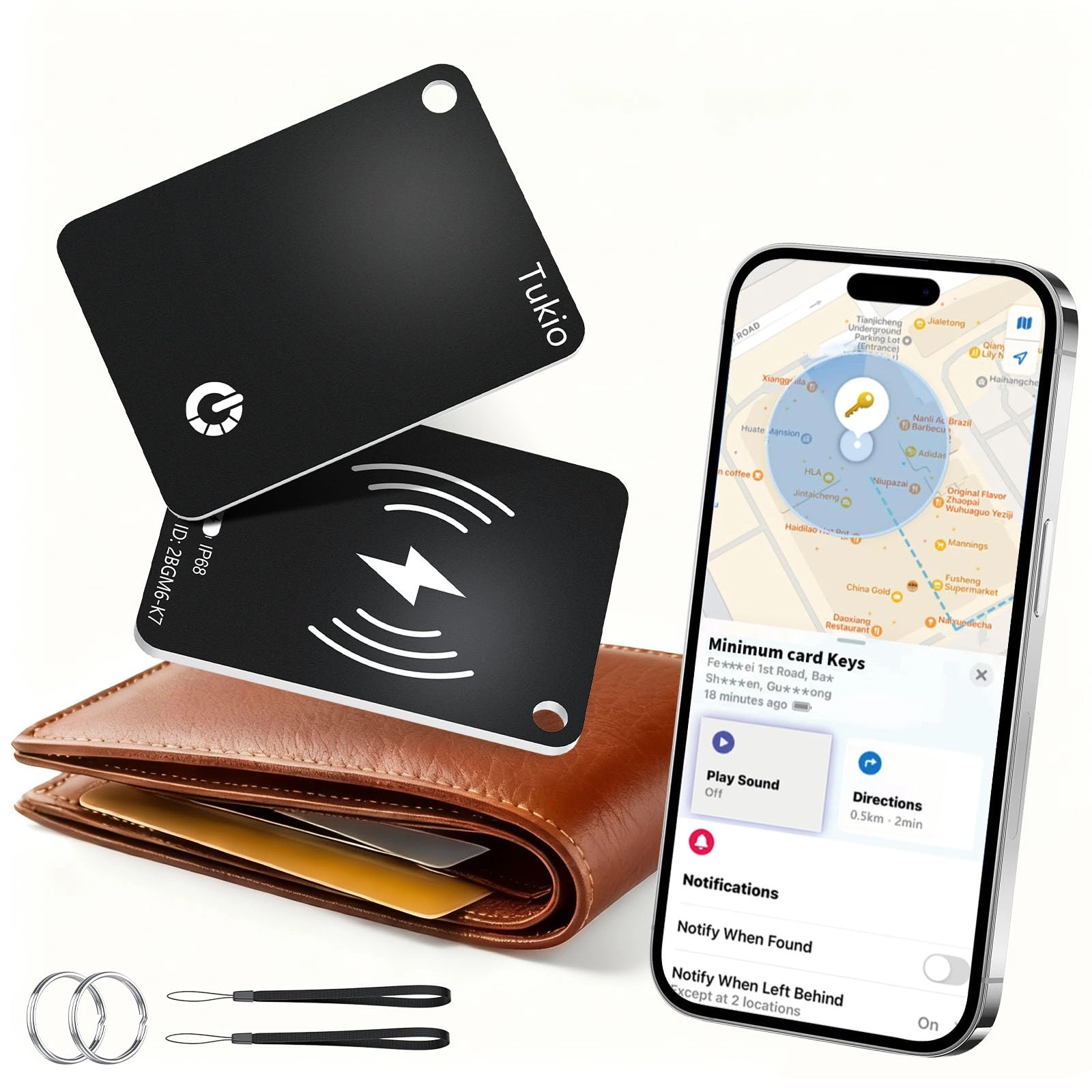 Tukio Smart Air Tracker Card Pack