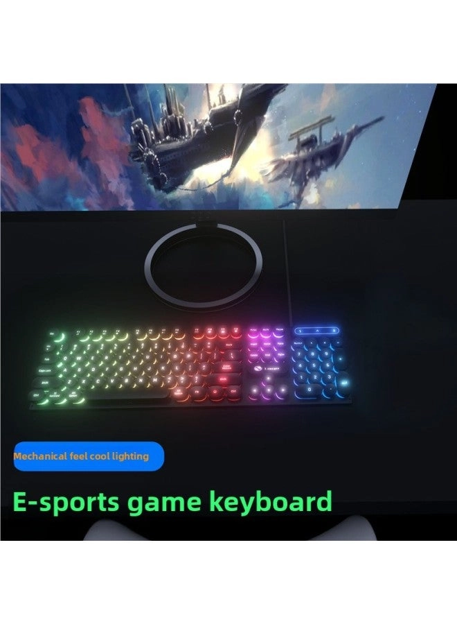 Mechanical Feel - Wired + E-sports Mouse