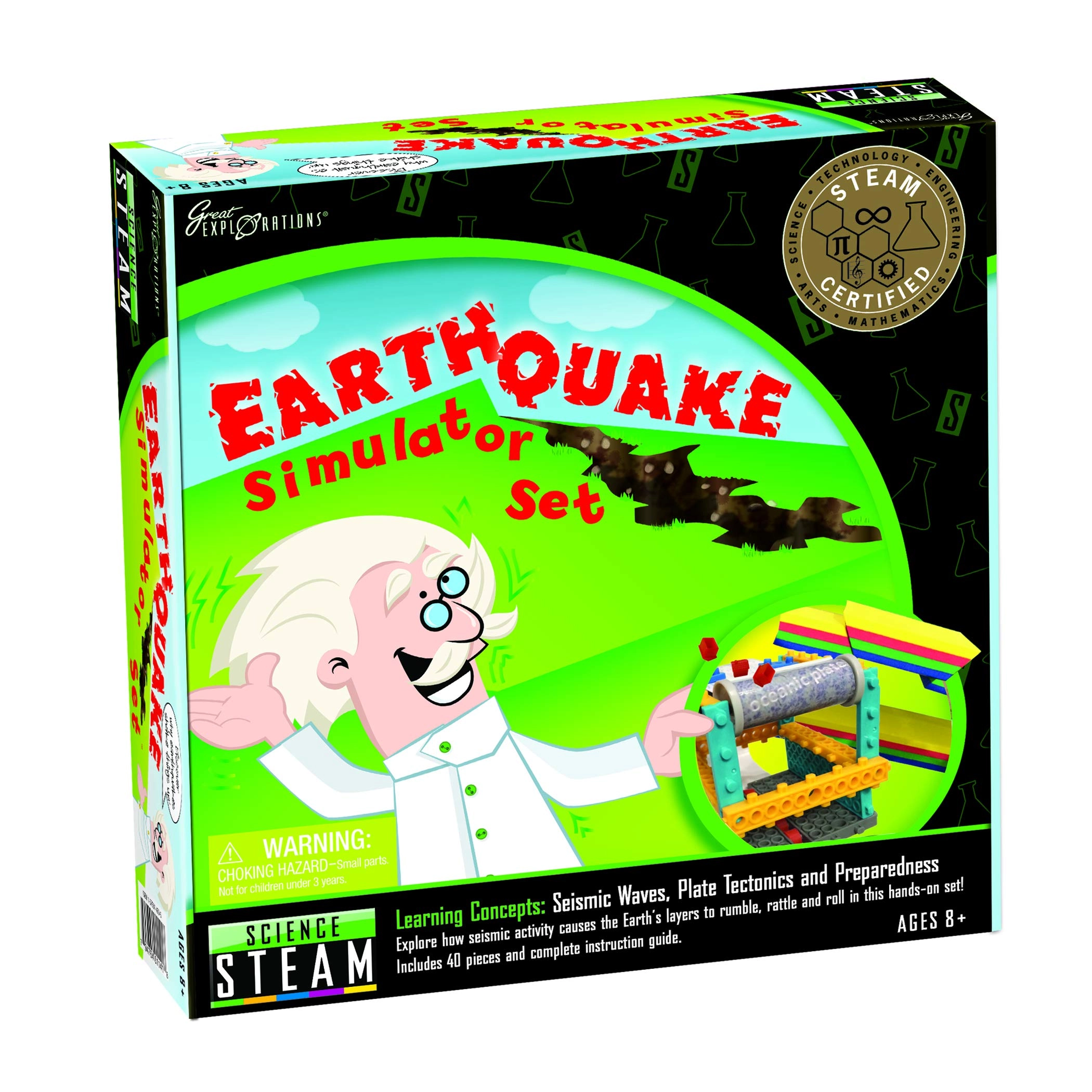 University Games Great Explorations Earthquake Simulator Set